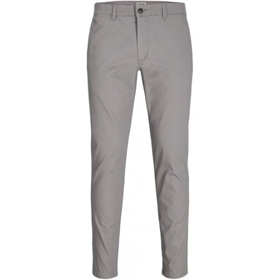 JJ Rebel by Jack and Jones Ανδρικό Παντελόνι Chinos 12262654 ultimate grey JJ Rebel by Jack and Jones Ανδρικό Παντελόνι Chinos 12262654 ultimate grey