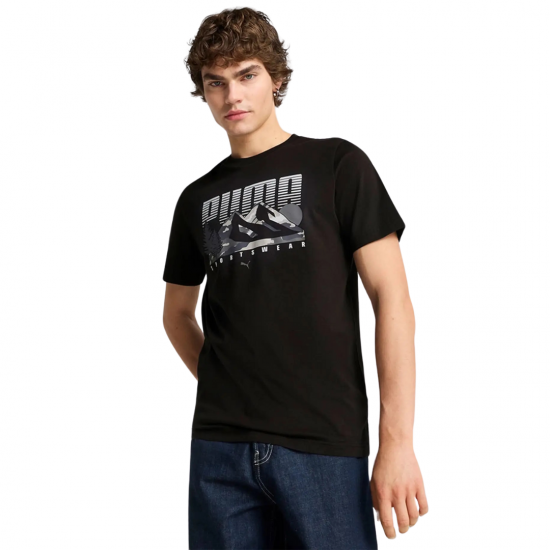 Puma Graphics Mountain Tee Men T-shirt White 684828-01