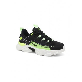 Fila Παιδικά Sneakers με Σκρατς Μαύρα 3YF51022-066 Fila Παιδικά Sneakers με Σκρατς Μαύρα 3YF51022-066