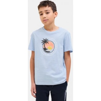 Jack & Jones Παιδικό T-Shirt Κοντομάνικο Γαλάζιο 12269922- chambray blue Jack & Jones Παιδικό T-Shirt Κοντομάνικο Γαλάζιο 12269922- chambray blue