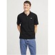 JJ REBEL by Jack & Jones POLO μάυρο 12264439 - black JJ REBEL by Jack & Jones POLO μάυρο 12264439 - black