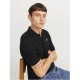 JJ REBEL by Jack & Jones POLO μάυρο 12264439 - black JJ REBEL by Jack & Jones POLO μάυρο 12264439 - black