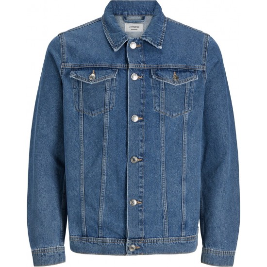 JJ REBEL by Jack & Jones Τζιν Τζακετ 12269635 medium blue denim JJ REBEL by Jack & Jones Τζιν Τζακετ 12269635 medium blue denim