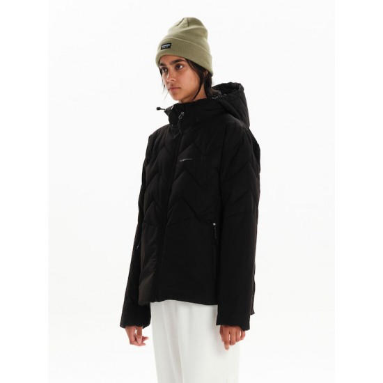 Emerson Κοντό Γυναικείο Puffer Μπουφάν 242.EW10.39   BLACK