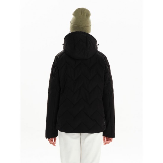 Emerson Κοντό Γυναικείο Puffer Μπουφάν 242.EW10.39   BLACK
