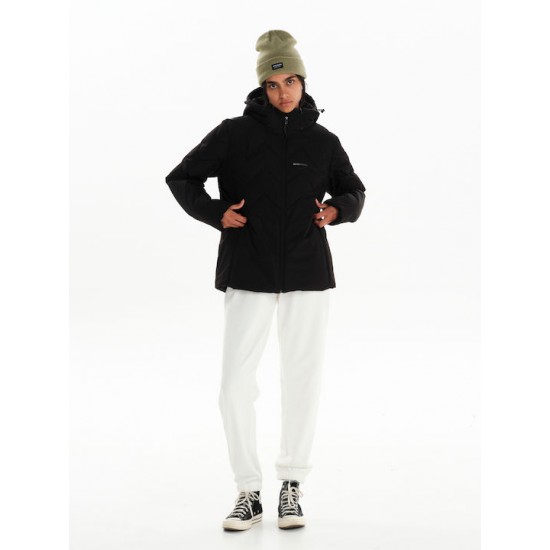 Emerson Κοντό Γυναικείο Puffer Μπουφάν 242.EW10.39   BLACK