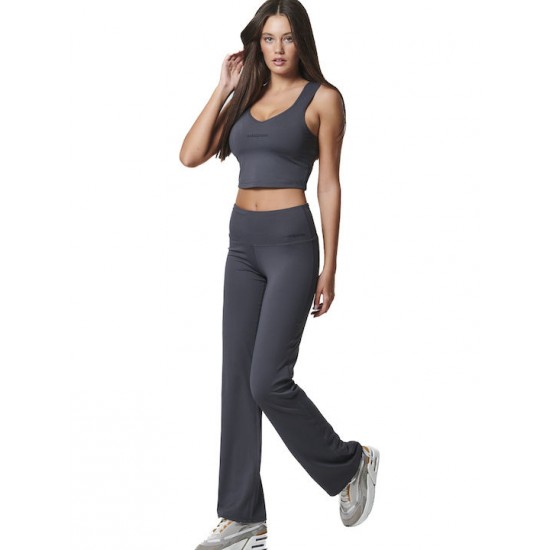 Body Action Γυναικείο Κολάν Ψηλόμεσο Γκρι 011426-PEARL GREY 03G Body Action Γυναικείο Κολάν Ψηλόμεσο Γκρι 011426-PEARL GREY 03G