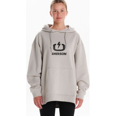 Emerson Γυναικείο Φούτερ με Κουκούλα 242.EW20.001-Grey Emerson Γυναικείο Φούτερ με Κουκούλα 242.EW20.001-Grey