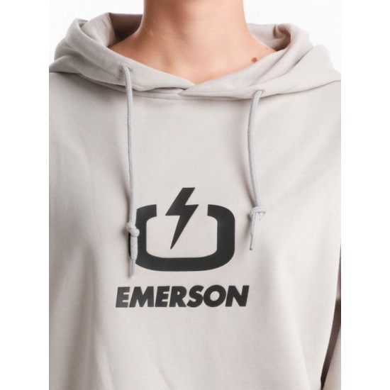 Emerson Γυναικείο Φούτερ με Κουκούλα 242.EW20.001-Grey Emerson Γυναικείο Φούτερ με Κουκούλα 242.EW20.001-Grey