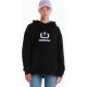 Emerson Γυναικείο Φούτερ με Κουκούλα Μαύρο 242.EW20.001-Black Emerson Γυναικείο Φούτερ με Κουκούλα Μαύρο 242.EW20.001-Black