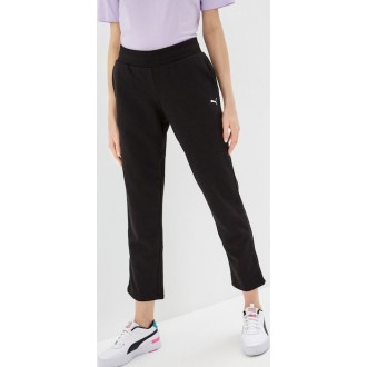 Puma Essentials Ψηλόμεσο Παντελόνι Φόρμας Μαύρο 586846-01