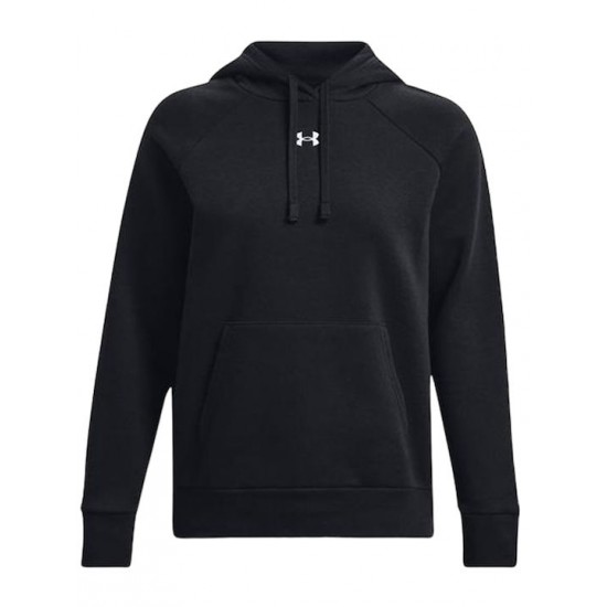 Under Armour Γυναικείο Φούτερ με Κουκούλα Μαύρο 1379500-001 Under Armour Γυναικείο Φούτερ με Κουκούλα Μαύρο 1379500-001