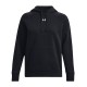 Under Armour Γυναικείο Φούτερ με Κουκούλα Μαύρο 1379500-001 Under Armour Γυναικείο Φούτερ με Κουκούλα Μαύρο 1379500-001