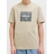 Jack and Jones Παιδικό Κοντομάνικο Μπλουζάκι Μπεζ 12274620 pure cashmere Jack and Jones Παιδικό Κοντομάνικο Μπλουζάκι Μπεζ 12274620 pure cashmere