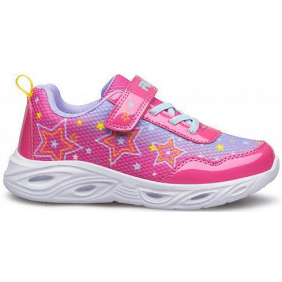 Fila Παιδικά Sneakers Ανατομικά με Φωτάκια Φούξια 3AF51010-982