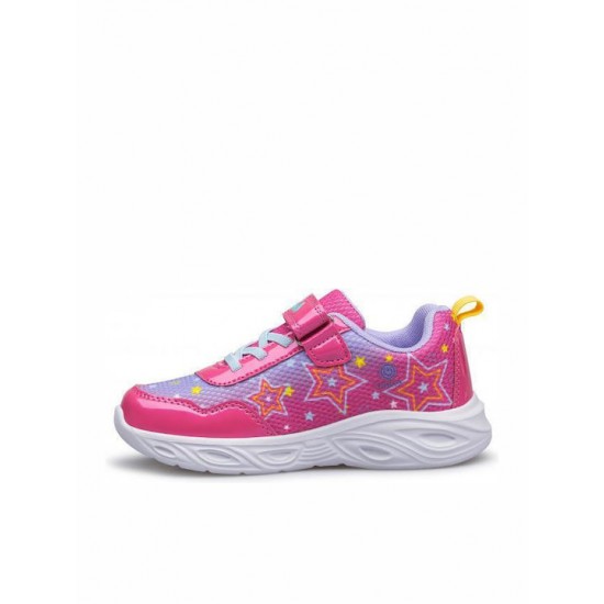 Fila Παιδικά Sneakers Ανατομικά με Φωτάκια Φούξια 3AF51010-982