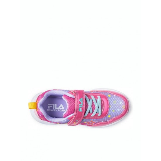 Fila Παιδικά Sneakers Ανατομικά με Φωτάκια Φούξια 3AF51010-982