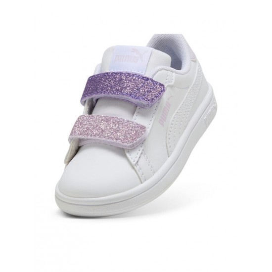 Puma Παιδικά Sneakers με Σκρατς Λευκά 395610-06