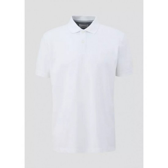 s.Oliver Polo Μπλούζα Κοντομάνικη Λευκή 2138262-0100 s.Oliver Polo Μπλούζα Κοντομάνικη Λευκή 2138262-0100