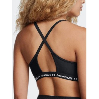 Under Armour Crossback Low Bra Γυναικείο Μπουστάκι Μαύρο 1386424-001 Under Armour Crossback Low Bra Γυναικείο Μπουστάκι Μαύρο 1386424-001