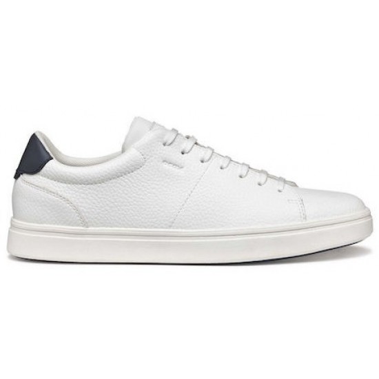 Geox Ανδρικά Sneakers Λευκά U55LDA0009BC1000 Geox Ανδρικά Sneakers Λευκά U55LDA0009BC1000