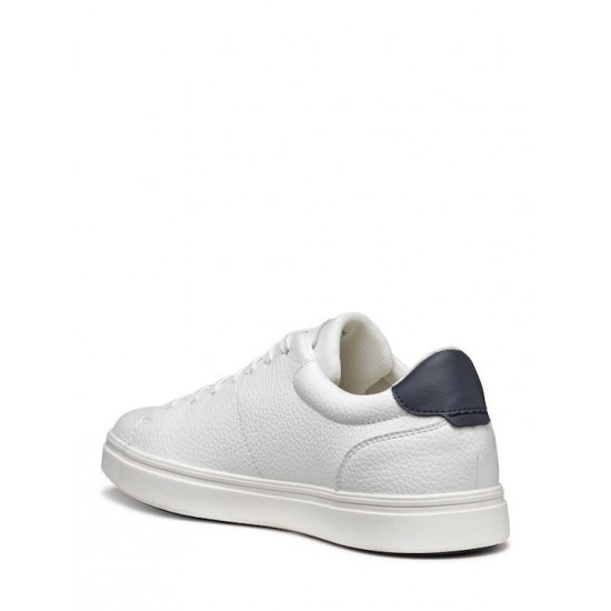 Geox Ανδρικά Sneakers Λευκά U55LDA0009BC1000 Geox Ανδρικά Sneakers Λευκά U55LDA0009BC1000
