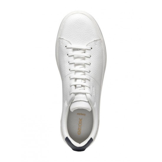 Geox Ανδρικά Sneakers Λευκά U55LDA0009BC1000 Geox Ανδρικά Sneakers Λευκά U55LDA0009BC1000