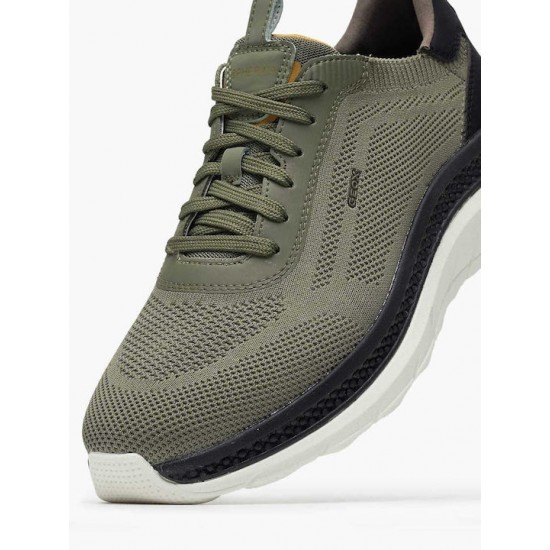 Geox Casual Spherica.actif.x Ανδρικά Sneakers Χακί U55GQA0006KC3016 Geox Casual Spherica.actif.x Ανδρικά Sneakers Χακί U55GQA0006KC3016