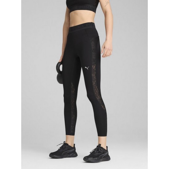 Puma Lace Γυναικείο Cropped Κολάν ΜαύροΚ 526778-01 Puma Lace Γυναικείο Cropped Κολάν ΜαύροΚ 526778-01