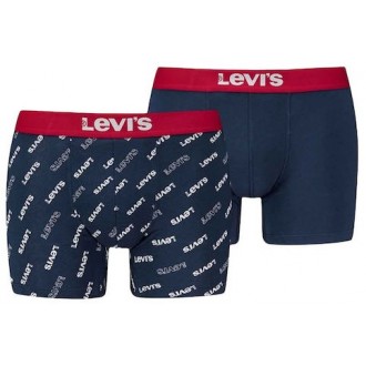 Levi's Ανδρικά Μποξεράκια Κόκκινα 2Pack 701227428-004