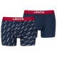 Levi's Ανδρικά Μποξεράκια Κόκκινα 2Pack 701227428-004 Levi's Ανδρικά Μποξεράκια Κόκκινα 2Pack 701227428-004