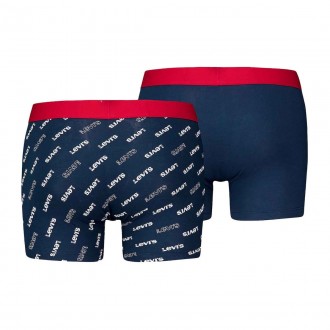 Levi's Ανδρικά Μποξεράκια Κόκκινα 2Pack 701227428-004