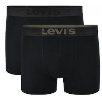 Levi's Ανδρικά Μποξεράκια Μαύρα 2Pack 701203923-002