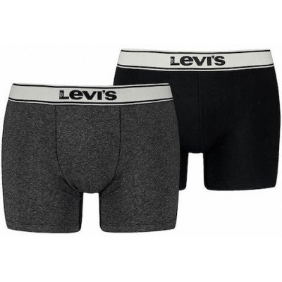 Levi's Vintage Heather Ανδρικά Μποξεράκια Πολύχρωμα με Σχέδια 2Pack 701227424-001 Levi's Vintage Heather Ανδρικά Μποξεράκια Πολύχρωμα με Σχέδια 2Pack 701227424-001