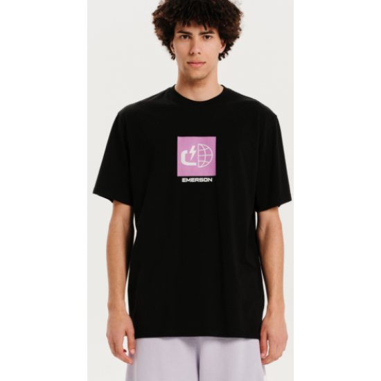 Emerson LOGO MEN’S SHORT SLEEVE T-SHIRT 251.EM33.39-black