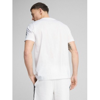 Puma Μπλούζα Κοντομάνικη Λευκή 684674-02 Puma Μπλούζα Κοντομάνικη Λευκή 684674-02