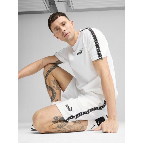 Puma Μπλούζα Κοντομάνικη Λευκή 684674-02 Puma Μπλούζα Κοντομάνικη Λευκή 684674-02