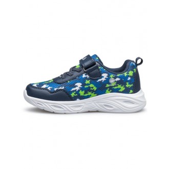 Fila Memory Παιδικά Sneakers με Σκρατς & Φωτάκια Μπλε 3AF51010-233 Fila Memory Παιδικά Sneakers με Σκρατς & Φωτάκια Μπλε 3AF51010-233