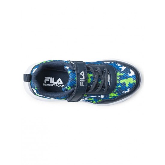 Fila Memory Παιδικά Sneakers με Σκρατς & Φωτάκια Μπλε 3AF51010-233 Fila Memory Παιδικά Sneakers με Σκρατς & Φωτάκια Μπλε 3AF51010-233