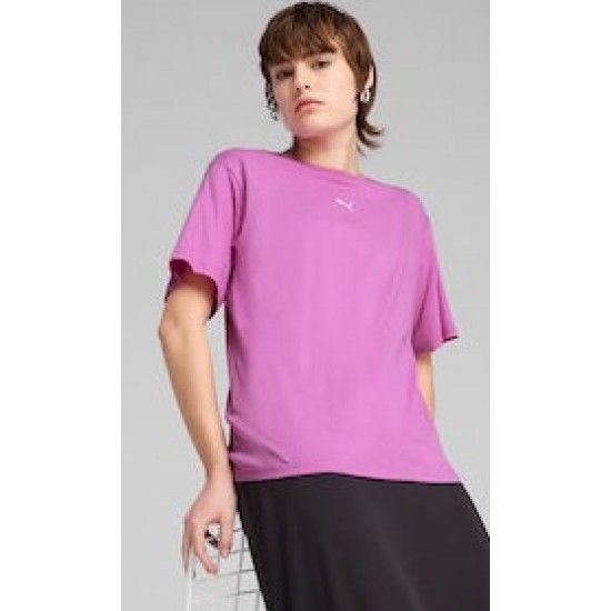 Puma Γυναικείο T-shirt Μωβ 684971-89
