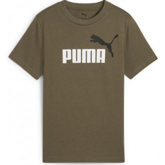 Puma Παιδικό T-shirt Χακί Logo 685778-81