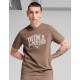 Puma Μπλούζα Κοντομάνικη Καφέ 684643-93