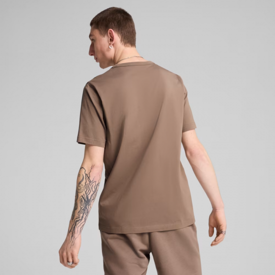 Puma Μπλούζα Κοντομάνικη Καφέ 684643-93