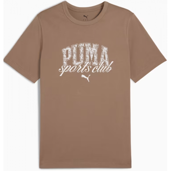 Puma Μπλούζα Κοντομάνικη Καφέ 684643-93