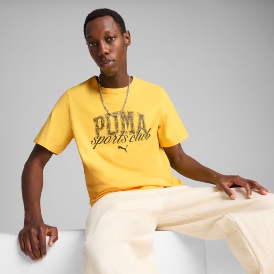 Puma Μπλούζα Κοντομάνικη Κίτρινη 684643-55 Puma Μπλούζα Κοντομάνικη Κίτρινη 684643-55