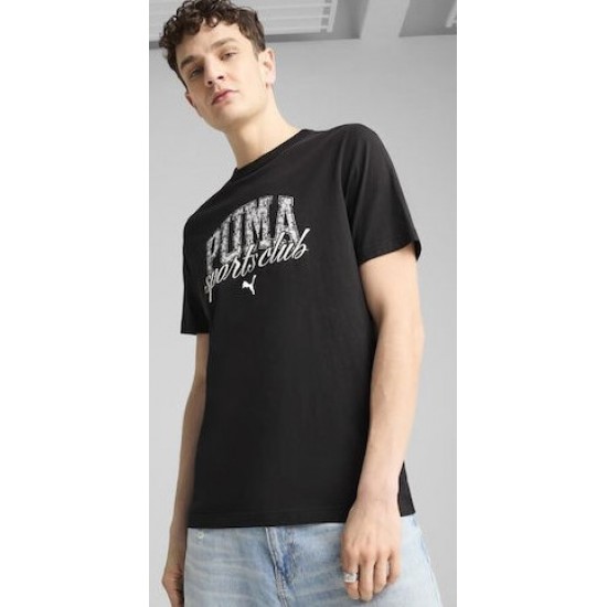 Puma Μπλούζα Κοντομάνικη Μαύρη 684643-01 Puma Μπλούζα Κοντομάνικη Μαύρη 684643-01