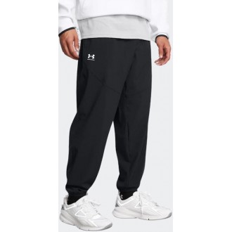 Under Armour Παντελόνι Φόρμας με Λάστιχο Μαύρο Vibe Woven Jogger 1386557-001