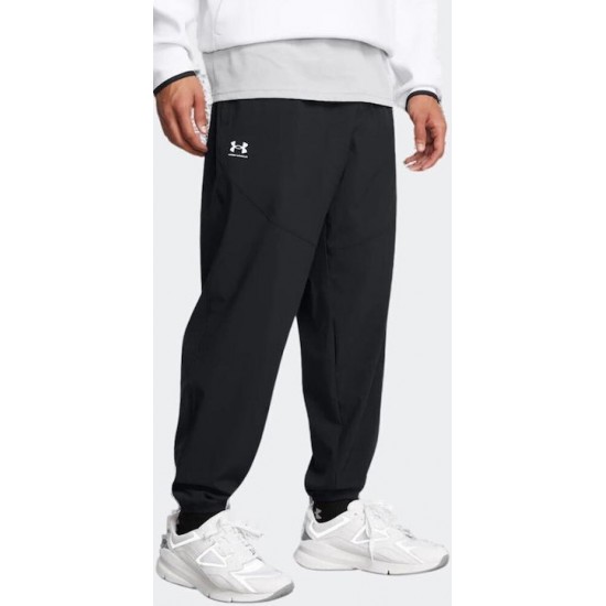 Under Armour Παντελόνι Φόρμας με Λάστιχο Μαύρο Vibe Woven Jogger 1386557-001 Under Armour Παντελόνι Φόρμας με Λάστιχο Μαύρο Vibe Woven Jogger 1386557-001