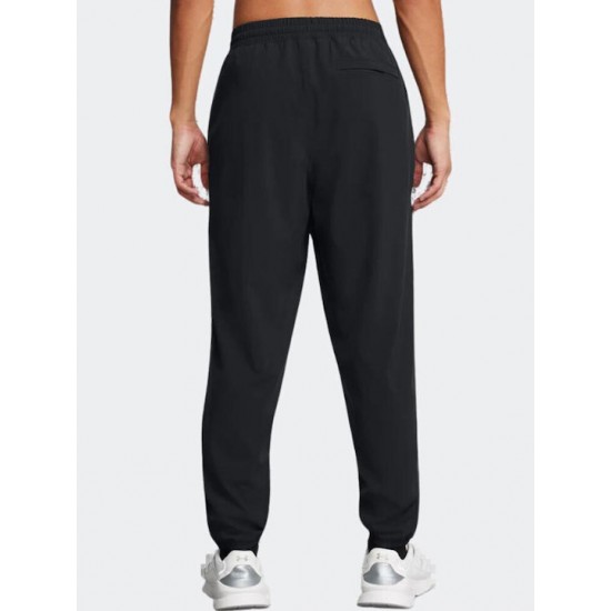 Under Armour Παντελόνι Φόρμας με Λάστιχο Μαύρο Vibe Woven Jogger 1386557-001 Under Armour Παντελόνι Φόρμας με Λάστιχο Μαύρο Vibe Woven Jogger 1386557-001