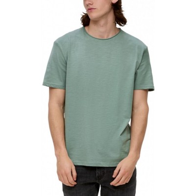 QS by S.Oliver  Men Cotton Classic Τ-Shirt 2141633-7238